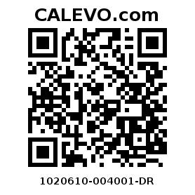 Calevo.com Preisschild 1020610-004001-DR