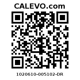 Calevo.com Preisschild 1020610-005102-DR