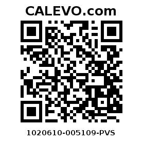 Calevo.com Preisschild 1020610-005109-PVS