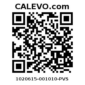 Calevo.com Preisschild 1020615-001010-PVS