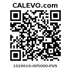 Calevo.com Preisschild 1020616-005000-PVS