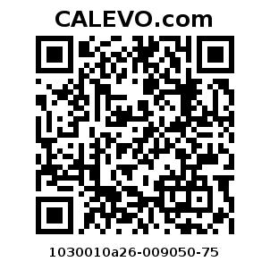 Calevo.com Preisschild 1030010a26-009050-75