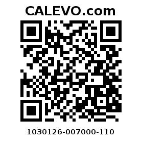 Calevo.com Preisschild 1030126-007000-110