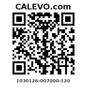 Calevo.com Preisschild 1030126-007000-120