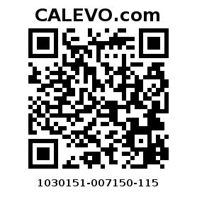 Calevo.com Preisschild 1030151-007150-115