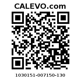 Calevo.com Preisschild 1030151-007150-130