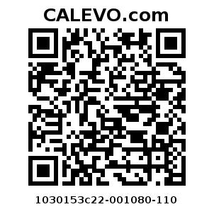 Calevo.com Preisschild 1030153c22-001080-110