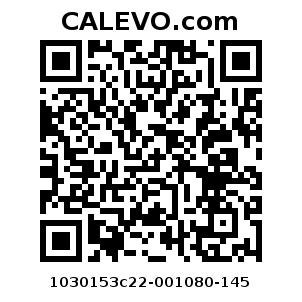 Calevo.com Preisschild 1030153c22-001080-145