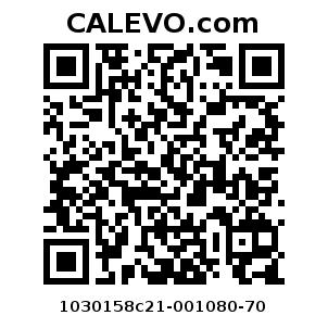 Calevo.com Preisschild 1030158c21-001080-70