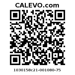 Calevo.com Preisschild 1030158c21-001080-75