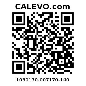 Calevo.com Preisschild 1030170-007170-140