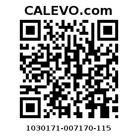 Calevo.com Preisschild 1030171-007170-115