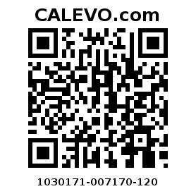 Calevo.com pricetag 1030171-007170-120