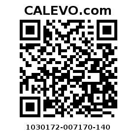 Calevo.com Preisschild 1030172-007170-140