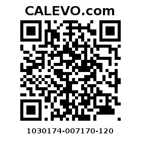 Calevo.com Preisschild 1030174-007170-120