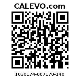 Calevo.com Preisschild 1030174-007170-140