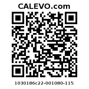 Calevo.com Preisschild 1030186c22-001080-115