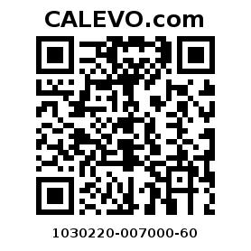 Calevo.com Preisschild 1030220-007000-60