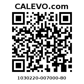 Calevo.com Preisschild 1030220-007000-80