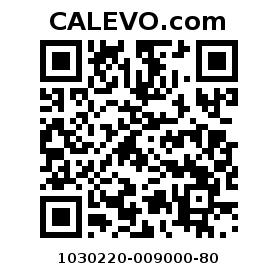 Calevo.com Preisschild 1030220-009000-80