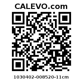 Calevo.com Preisschild 1030402-008520-11cm