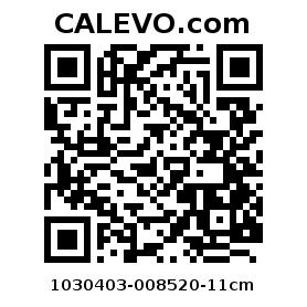 Calevo.com Preisschild 1030403-008520-11cm