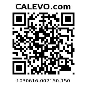 Calevo.com Preisschild 1030616-007150-150
