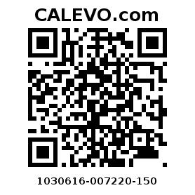 Calevo.com Preisschild 1030616-007220-150