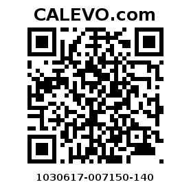 Calevo.com Preisschild 1030617-007150-140