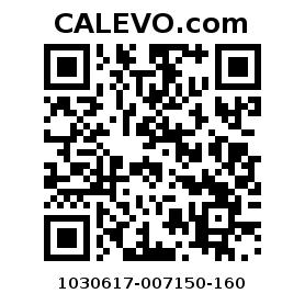 Calevo.com pricetag 1030617-007150-160