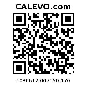 Calevo.com Preisschild 1030617-007150-170