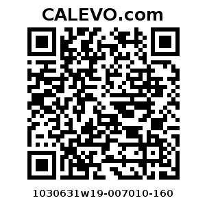 Calevo.com Preisschild 1030631w19-007010-160