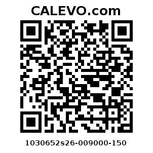 Calevo.com Preisschild 1030652s26-009000-150