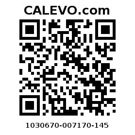 Calevo.com Preisschild 1030670-007170-145