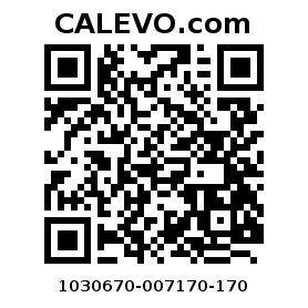 Calevo.com pricetag 1030670-007170-170