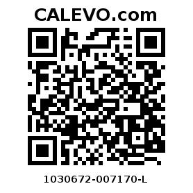 Calevo.com Preisschild 1030672-007170-L