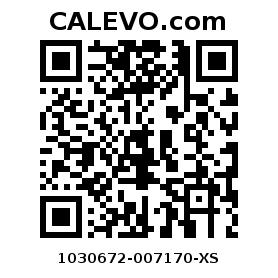 Calevo.com Preisschild 1030672-007170-XS
