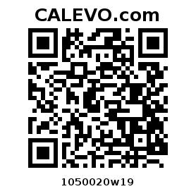 Calevo.com Preisschild 1050020w19