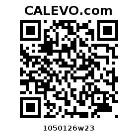 Calevo.com Preisschild 1050126w23