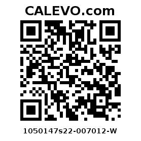 Calevo.com Preisschild 1050147s22-007012-W