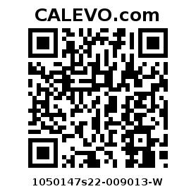 Calevo.com pricetag 1050147s22-009013-W