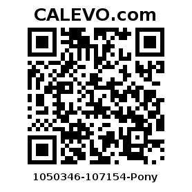 Calevo.com Preisschild 1050346-107154-Pony