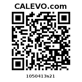Calevo.com pricetag 1050413s21