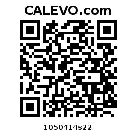 Calevo.com Preisschild 1050414s22