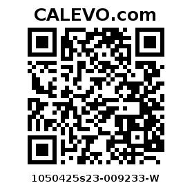 Calevo.com pricetag 1050425s23-009233-W