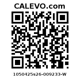 Calevo.com Preisschild 1050425s26-009233-W