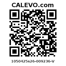 Calevo.com Preisschild 1050425s26-009236-V