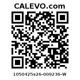 Calevo.com Preisschild 1050425s26-009236-W