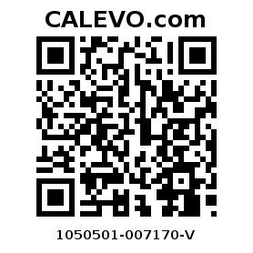 Calevo.com pricetag 1050501-007170-V
