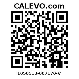 Calevo.com pricetag 1050513-007170-V